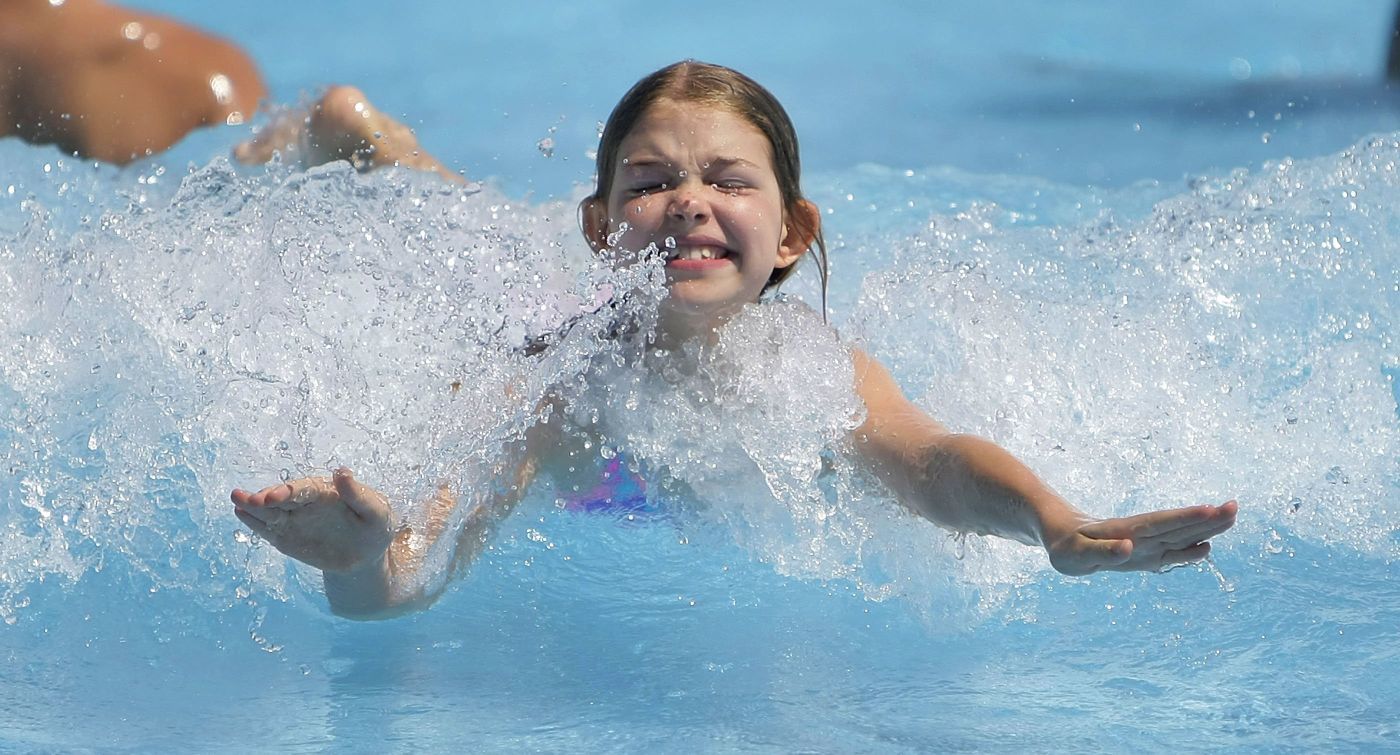 Splash around town